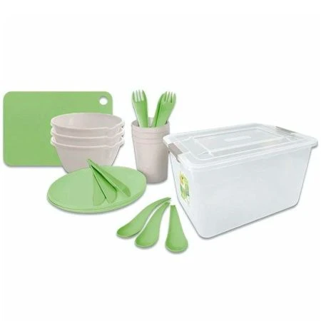 Набор для пикника Plast Team 20пр на 3 персоны 305*215*184мм пластик (4)