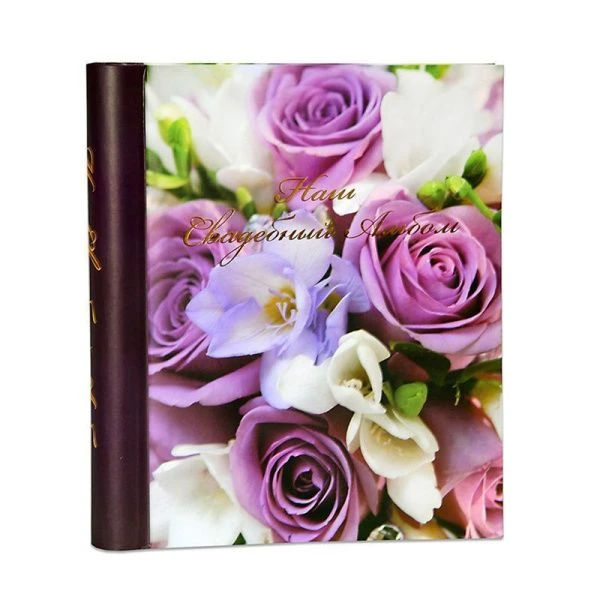 Фотокнига свадебная картон WEDDING STORY 23*28см подар.уп. (6)