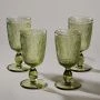 Бокалы набор 4шт 280мл стекло Tempo green (6)