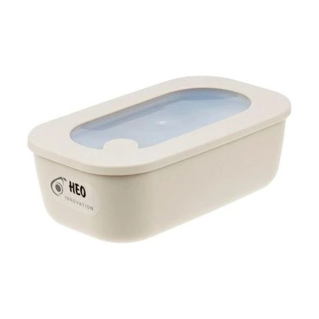 Емкость для продуктов герметичная 900мл 125*210*70мм пластик НЕО Латте (15)