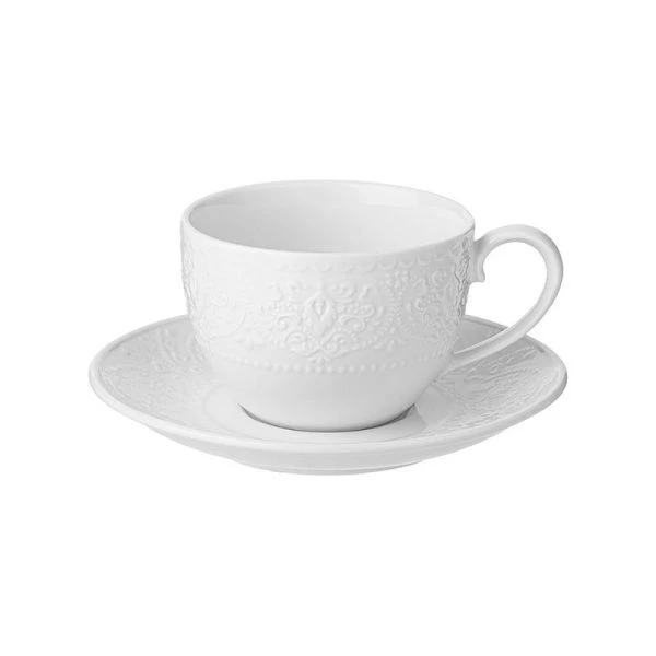 Чайный набор 2пр фарфор Sophistication на 1 персону 300мл (6/24)