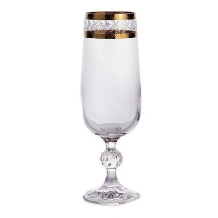 Бокалы для шампанского набор 6шт 180мл стекло КЛАУДИЯ/СТЕРНА 43081 (8) ВЫВОД