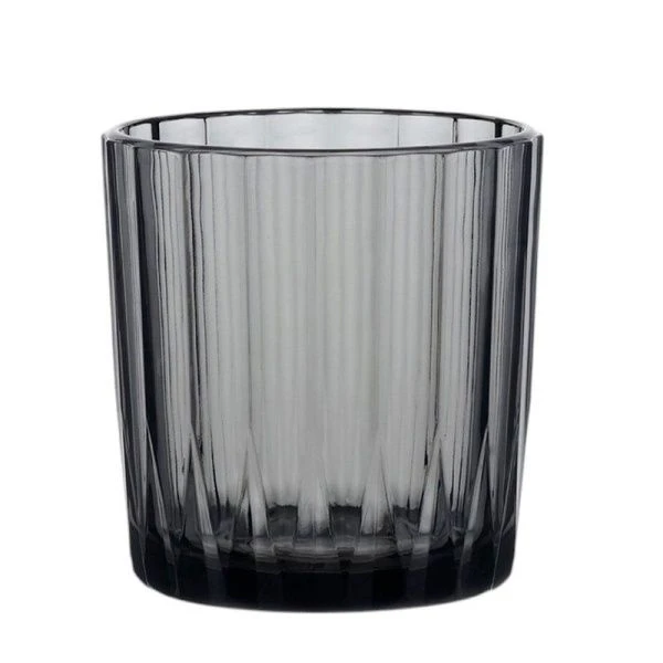 Стакан 250мл стекло МИСТЕРИЯ ГРАФИТ низкий (24)