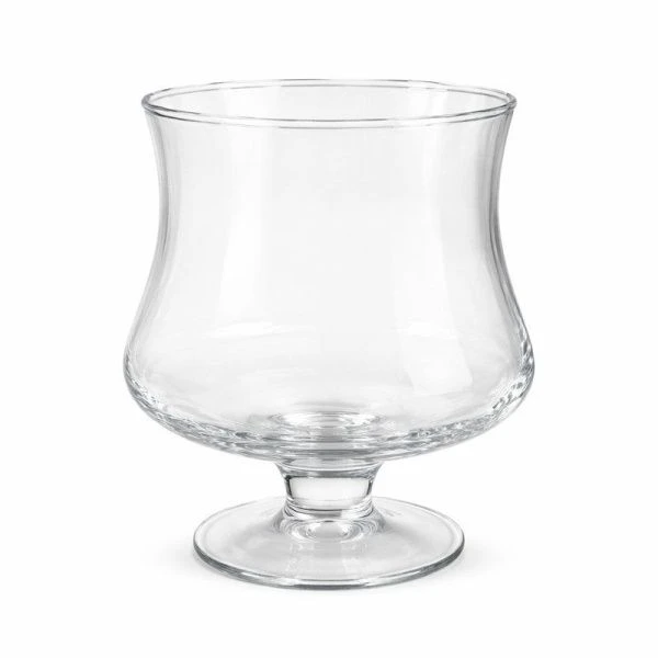 Ваза для цветов 3л h20см d18см стекло бокал БРЕНДИ ЛАНГРЕН на ножке (4)