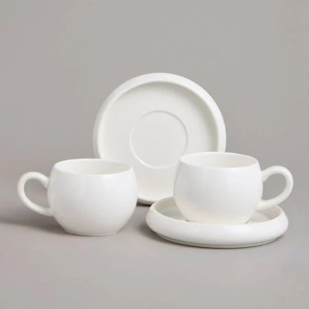 Чайный набор 4пр фарфор FASHION на 2 персоны 220мл (12)