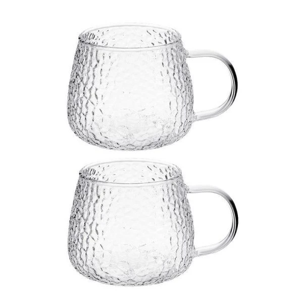 Кружки набор 2шт 430мл стекло Franco 93-FR-BR-02-430.1 (24)