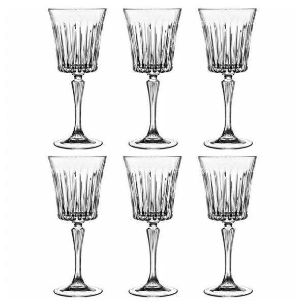 Бокалы для вина набор 6шт 300мл стекло ТАЙМЛЕСС RCR (6)