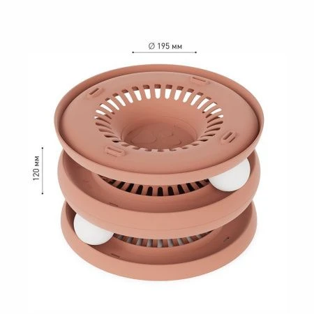 Интерактивная игрушка трек для кошек Эффи ALTA терракотовый (уп.4)