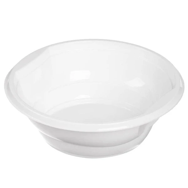 Миска одноразовая 500мл полистирол суповая белая ПОС26271 (20/50/850/1000)