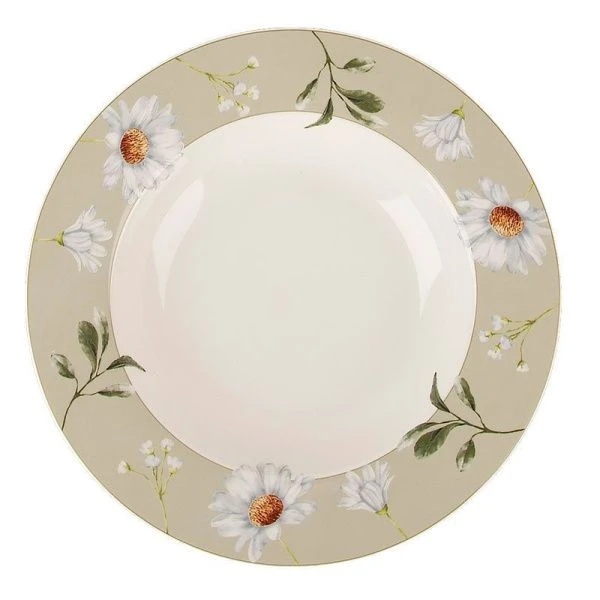 Тарелка глубокая 21,5см фарфор Camila суповая (6/36)