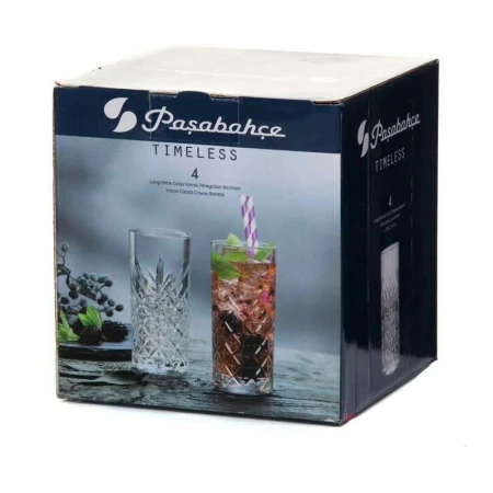 Стаканы набор 4шт 295мл стекло ТАЙМЛЕСС (6)