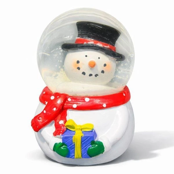 Новогодний сувенир Снежный шар " Милый снеговик" Т-9883