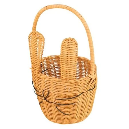 Корзина плетеная ротанг 15*13,5/28,5см натуральный. (30)