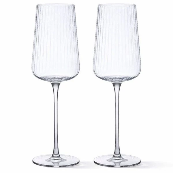 Бокалы для вина набор 2шт 550мл 6,8*8,6*23,7см стекло Bar Line подар.уп KY-041/JC-18290 (12)