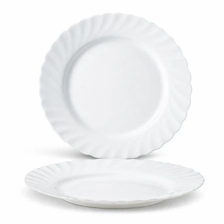 Тарелка мелкая 19,5см стеклокерамика ТРИАНОН Н4124/D6887 (24)