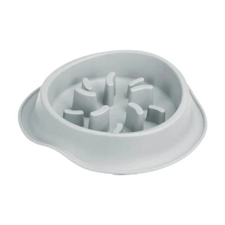 Миска для животных 650мл пластик ФЛАФ для медленного кормления смоки (10)