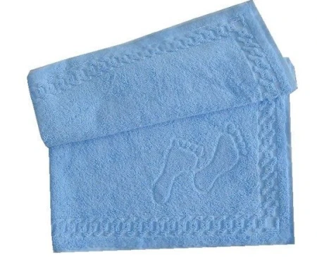 яяяПолотенце 50*70 (коврик) махровое ПЦ-103-300 1сорт цв.148(синий)