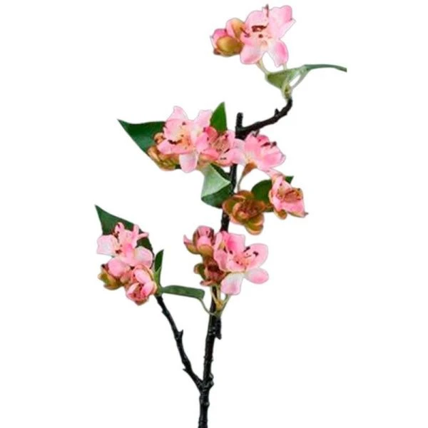 Цветы искусственные Дейция гибридная светло-розовая 48см 4630270034014