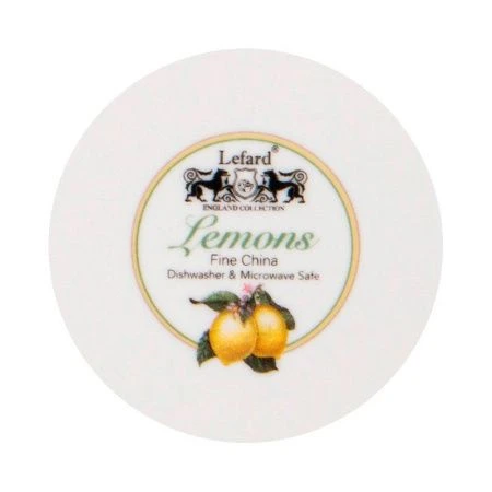 Чайный набор 2пр фарфор ЛИМОНЫ на 1 персону 450мл (24)