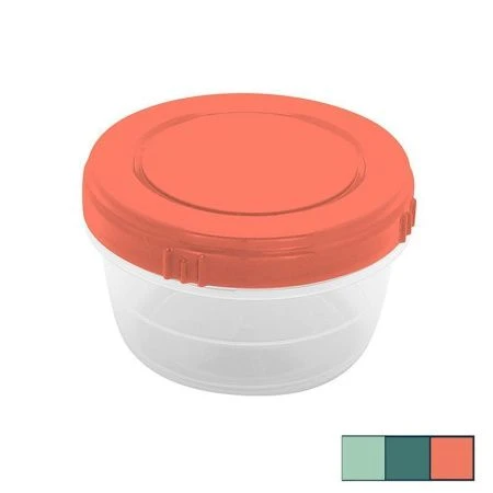 Контейнер пищевой 330мл пластик с завинчивающейся крышкой (40)