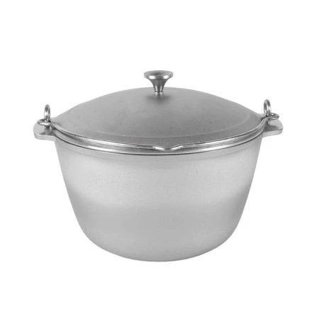 Котел походный 6л алюминий с крышкой (5)