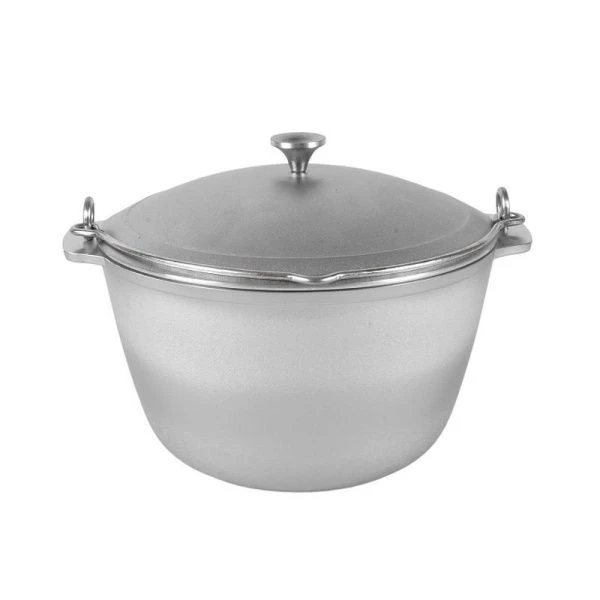 Котел походный 6л алюминий с крышкой (5)