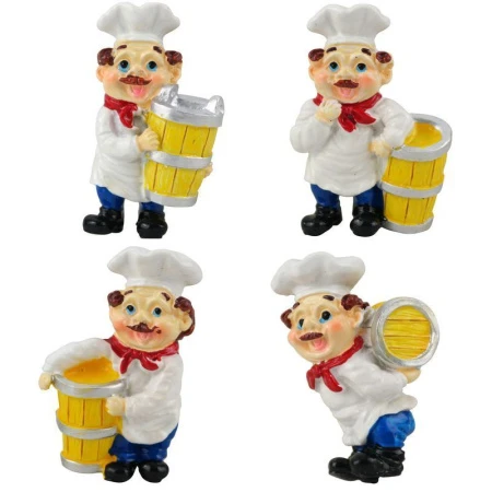 Магнит Повар 8,5см, 4 вида JC-9649/6164 (576) Магнит Повар 8,5см, 4 вида JC-9649/6164 (576)