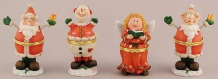 Шкатулка НОВОГОДНИЕ ФИГУРКИ (4 вида) (48)