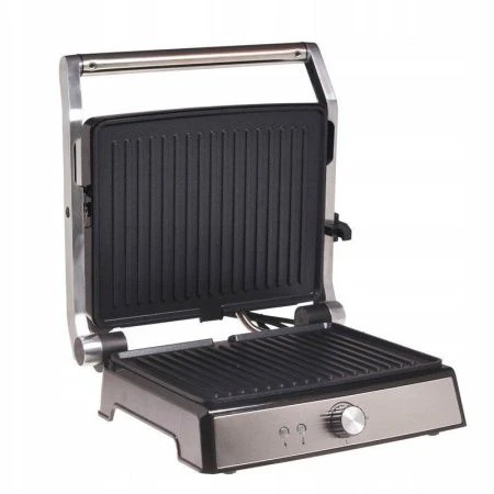 Гриль электрический контактный металл 2000Вт АП пластины 35*35,5*13см (6)