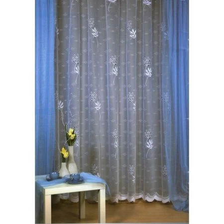 Комплект штор для гостиной (тюль 500*250см, портьеры 4шт. 250*250см)