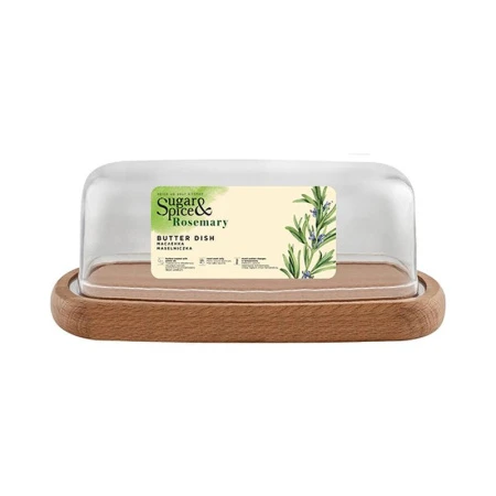 Масленка 18*9,5*6,5см дерево Rosemary (8)