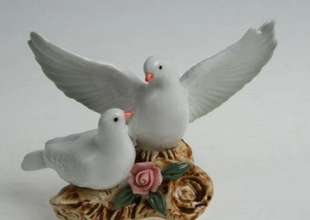 яяяФигурка ГОЛУБИ h=10см (36)