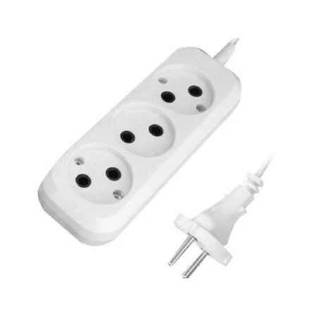 Удлинитель 3 гнезда пластик 1,5м 0,75кв.мм 6А ШВВП Р16-010 (15)