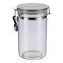 Банка для сыпучих продуктов 800мл стекло Desco с фиксатором 74-701 (24)