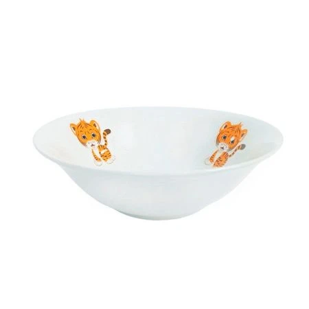 Салатник детский 550мл 17,5см фарфор ТИГРЁНОК (12/72)