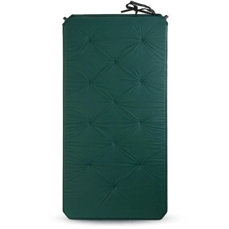 Коврик туристический самонадувающийся ПВХ 110*180*3см зеленый/синий JC-12086 (6)