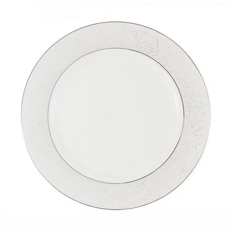 Столовый набор 27пр фарфор МЕЛИСЕНТА на 6 персон белый с серебристым кантом AL-14-310/27-E5 (2) Столовый набор 27пр фарфор МЕЛИСЕНТА на 6 персон белый с серебристым кантом AL-14-310/27-E5 (2)