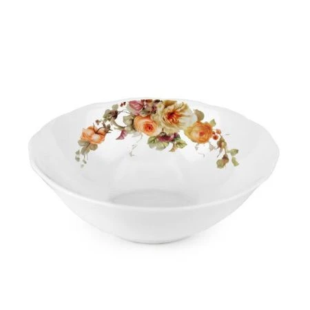 Салатник 900мл 20см стеклокерамика РОУЗ круглый (6/36)