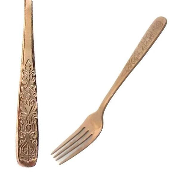 Вилки десертные набор 3шт нерж.сталь ОРНАМЕНТ М104-226-14/JC-2634 (200)