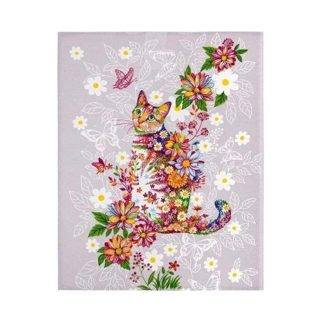 Полотенце кухонное рогожка 45*60см Чудесный день