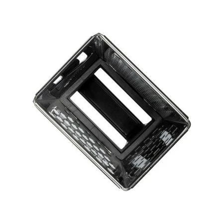 Терка 4 гранная 9*6,5*20см нерж.сталь SHAM с пласт.контейнером (24)