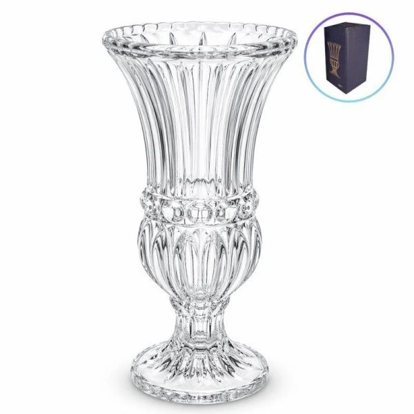 Ваза 24,5*12,5см стекло (15)