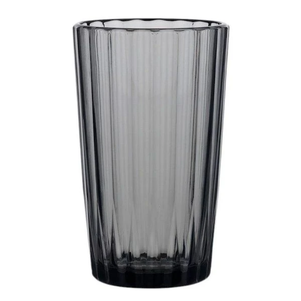 Стакан 280мл стекло МИСТЕРИЯ ГРАФИТ высокий (24)