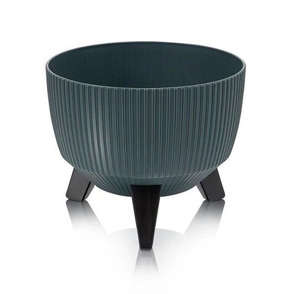 Кашпо 5,4л пластик Vinto графитовый (5)