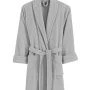Халат 70% бамбук/30% хлопок с воротником-шалью XXL серый