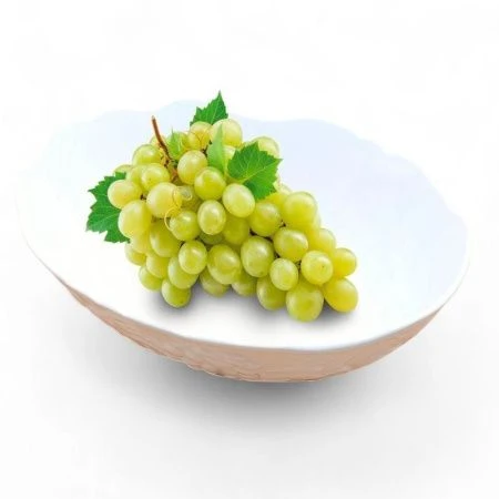 Блюдо овальное набор 4шт 1000мл 24,5*18*7см фарфор ВИНОГРАДНАЯ ЛОЗА глубокие (6)