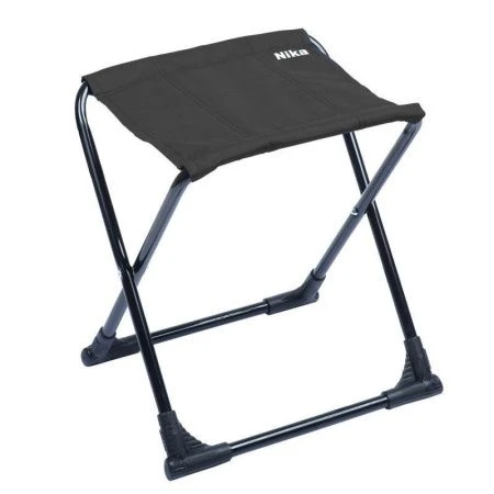 Стул складной походный 37,5*30*38,5см металл (max нагр.90кг) ткань черный ПС+(5)