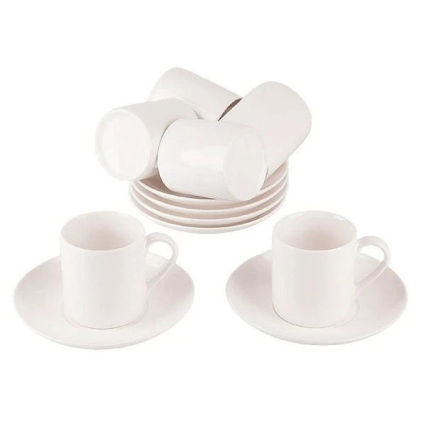 Кофейный набор 12пр фарфор Notele на 6 персон 120мл (12)
