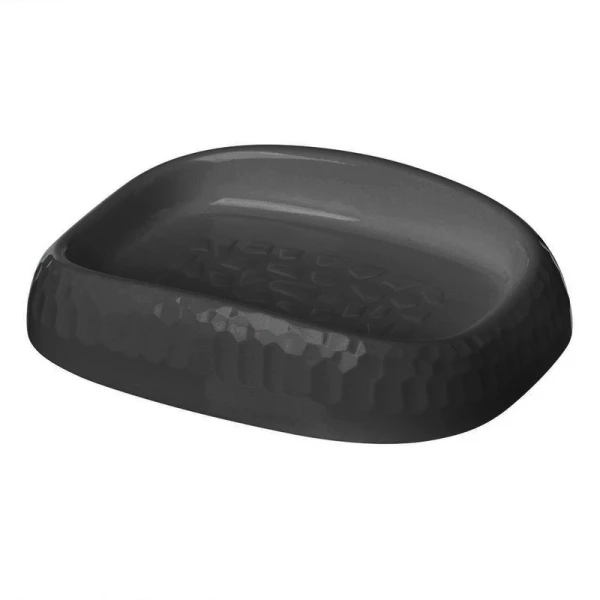 Мыльница пластик Tule черный (32) 221304230/01