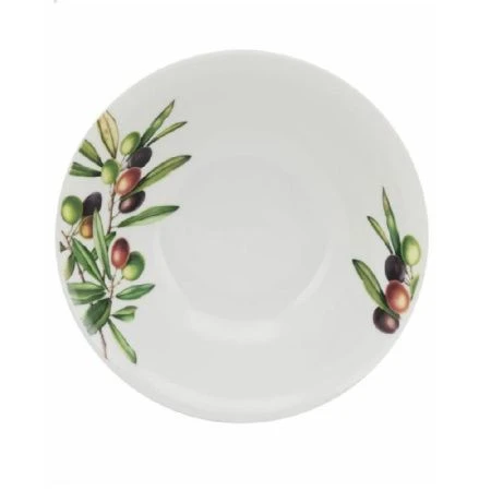 Салатник 550мл 17,5см фарфор ОЛИВКИ (12/72)